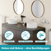 Handtuchstange ohne Bohren - 60 cm - rostfreier Edelstahl - Silber