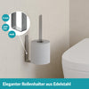 Ersatzrollenhalter Edelstahl Silber - ohne Bohren
